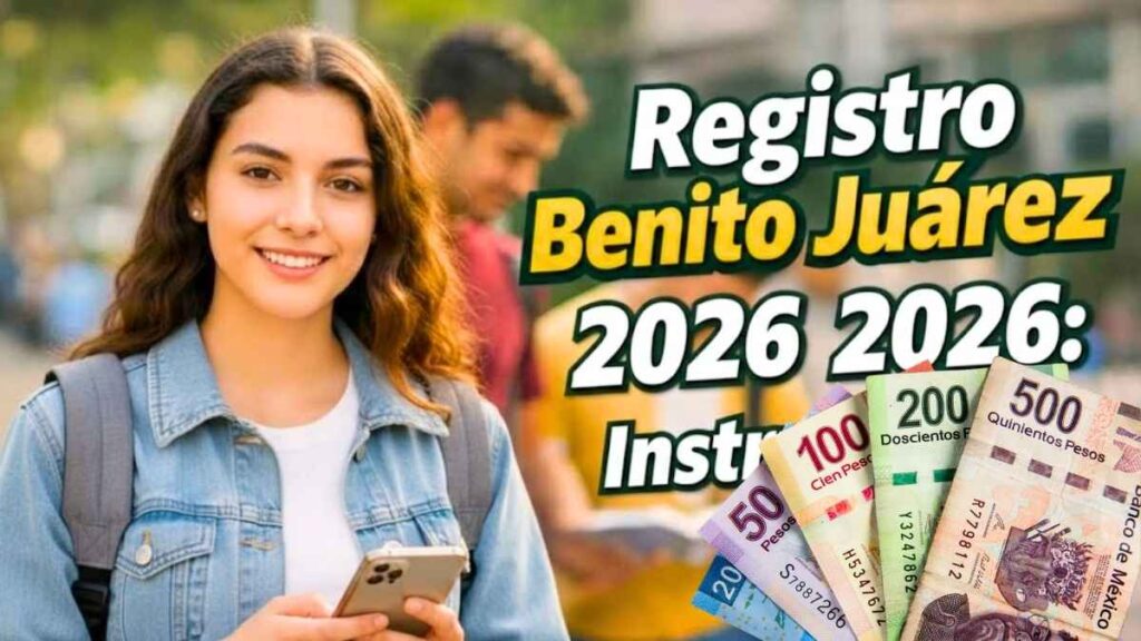Programa Becas Benito Juárez 2026 consulta beneficiarios pagos mensuales y pasos para registrarse